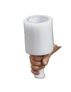 Factory Price Transparent PE Cast Stretch Film Pallet Stretch Wrap <b>Shrink</b> Wrap Stretch Film with <b>Plastic</b> Handle Dispenser - Product Image 3