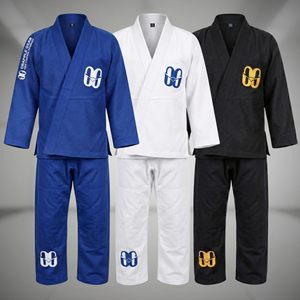 ชุดยิวยิตสู BJJ ผ้าฝ้ายน้ำหนักเบา ทอลายเพิร์ลวีฟ ออกแบบได้ตามสั่ง ระบายอากาศได้ดี ทนทาน เหมาะสำหรับการฝึกซ้อม สำหรับผู้ชายและผู้หญิง - Product Image 6