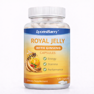 Gelée royale avec ginseng en capsules – Complément énergétique pour la performance et l'endurance – Fabricant OEM GMP pour l'exportation - Product Image 2