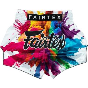 กางเกงมวยไทยพิมพ์ลาย Fairtex แบบ Sublimation ผลิตจากโพลีเอสเตอร์ 100% แห้งเร็ว สำหรับทุกเพศ เหมาะสำหรับศิลปะการต่อสู้แบบผสมผสาน คิกบ็อกซิ่ง กางเกงสั่งทำพิเศษ - Product Image 5