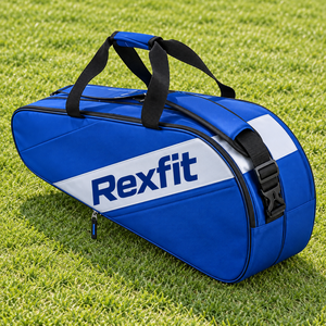 Bolsa de Pádel Roja Rexfit Sports, Ligera, Impermeable, con Cierre, para Transportar Equipo, para Entrenamiento y Viajes - Product Image 2