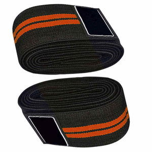 Genouillère de sport personnalisée FAWKES, en maille noire respirante, soutien unisexe, genouillère de compression sportive FK-KS-010 - Product Image 4