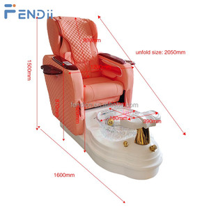 High End Salon Furniture Professional Pink Massage <span class=keywords><strong>Pedicure</strong></span> Cadeira para Salão - Product Image 3