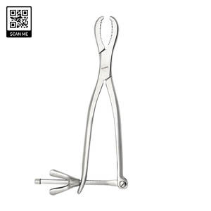 คีมจับกระดูกแบบแมนนวลคุณภาพสูง Hey Groves สำหรับการผ่าตัด ลดแรงกด ใช้ซ้ำได้ ฆ่าเชื้อได้ ผลิตจากสแตนเลสสตีล สำหรับศัลยกรรมกระดูก - Product Image 2