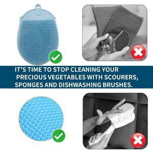 Spazzola per Verdure e Frutta, Utensile per Pulizia Patate di Grado Alimentare - Product Image 4
