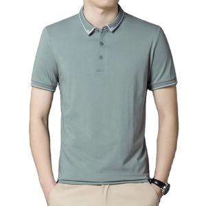 Hommes Anti-Rides Solide À Manches Courtes Bouton Toile pour Chemise Plus La Taille D'été Formelle Bureau Porter Orange Baseball Uniforme 3xl - Product Image 2