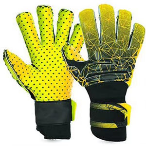 Gants de gardien de but de football professionnels, respirants, antidérapants, coupe-vent, en caoutchouc blanc, pour gardiens de but - Product Image 1