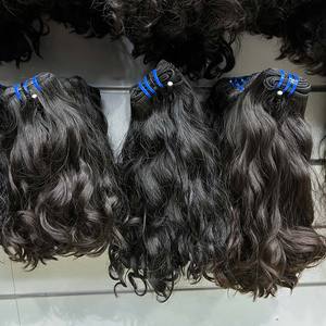 EXTENSIONS DE CHEVEUX INDIENS REMY SEMI DOUBLE TIRÉES 100% EXTENSIONS DE CHEVEUX DE QUALITÉ SUPÉRIEURE AVEC CUTICULES ALIGNÉES LISSES ET DURABLES - Product Image 6