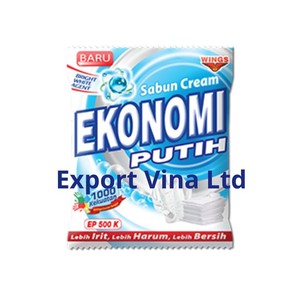 Best Price Ekonomi White Cream <b>Detergent</b> Putih Whitening 380g x 12 - Product Image 1