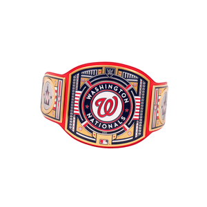 Washington Nationals Championship Belt Customizable Baseball Wrestling Belt High Quality Collectible Sports Title Belt for Fans - Product Image 6