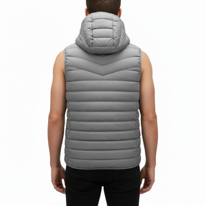 Chaquetas de Burbuja de Manga Corta para Hombre, Novedad 2026, Ropa Casual de Verano, Colores y Tallas Personalizadas, Logotipo Frontal, Servicio OEM/ODM - Product Image 2