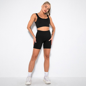 Ensembles de yoga pour femmes, vêtements de sport respirants et confortables pour le yoga, le Pilates et les entraînements de fitness, service OEM avec logo personnalisé - Product Image 3