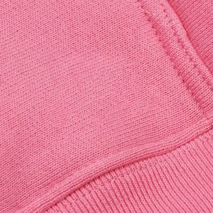 Conjuntos de sudadera y pantalón unisex personalizados con bordado, de algodón, de felpa francesa, color rosa, con cremallera, para invierno - Product Image 4