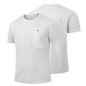 T-shirts pour hommes en coton 100% de haute qualité, 260g, coupe ample, personnalisables, impression possible. - Product Image 6