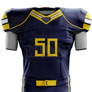 Tenue de football américain OEM de performance supérieure, ensemble d'équipement de tackle respirant avec logo personnalisé par transfert thermique, vente en gros - Product Image 6