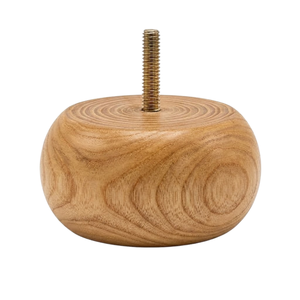Patas de Sofá de Madera Premium, Patas de Soporte de Madera Maciza Duraderas para Muebles de Apartamentos, Villas y Hoteles de Lujo - Product Image 1