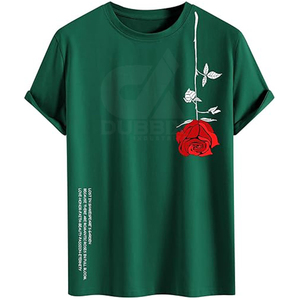 Camiseta Nueva de Alta Calidad para Hombre, Mezcla de Poliéster/Algodón, Cuello Redondo, Manga Corta, Secado Rápido, Transpirable, Ecológica, Corte Regular - Product Image 4