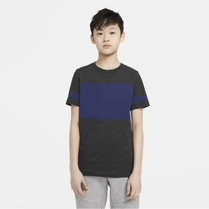 Camiseta para Niños Elegante y Cómoda, 100% Algodón Tejido, Transpirable, de Secado Rápido, Diseño Liso Informal - Product Image 1