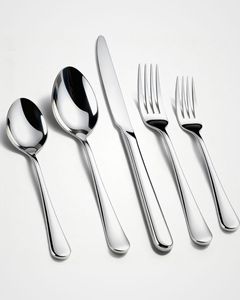 Ensemble de couverts en acier inoxydable de qualité supérieure avec finition polie miroir pour la maison, la cuisine, l'hôtel, le restaurant, la table à manger - Product Image 1