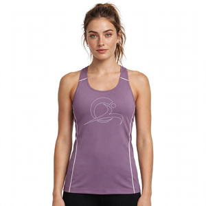 Camiseta Deportiva sin Mangas para Mujer ZT Sportswear, Negra, Cuello Redondo, Ajuste Ceñido, Transpirable, Secado Rápido, Ecológica, Suave al Tacto - Product Image 1