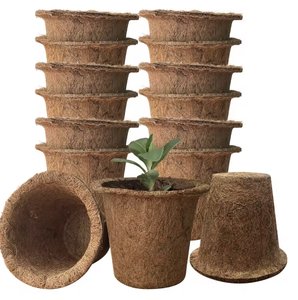 Maceta Biodegradable de Fibra de Coco - Contenedor Ecológico para Plántulas, para Horticultura y Viveros - Product Image 1