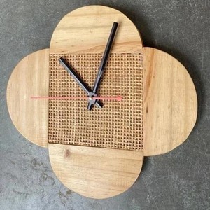 Teak Wood wooden <b>wall</b> clocks and <b>desk</b> clocks OEM Custom Wholesale | Aqdus Saleem India - Product Image 3