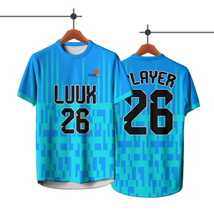 Camisetas de Fútbol Personalizadas para Hombre, Estilo Clásico Vintage, 100% Poliéster, Manga Corta, Ropa Deportiva, Camisetas de Fútbol para Clubes y Equipos - Product Image 1