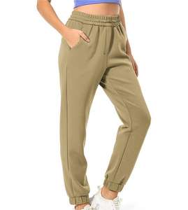 Pantalons de survêtement pour femmes, tissu doux, coupe droite, pour le streetwear, les tenues décontractées et le confort quotidien - Product Image 1