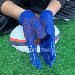 Nuevos Guantes Profesionales de Fútbol Americano Antiarrugas, de Alta Calidad, Precio Económico, Guantes Deportivos de Fútbol Americano - Product Image 5
