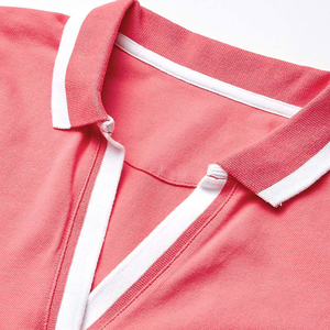 Camiseta Polo Deportiva de Manga Corta para Mujer, Ligera, 100% Algodón, Venta al por Mayor - Product Image 6