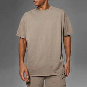 Camiseta de Hombre Personalizada con Logotipo Bordado, 100% Algodón, Peso Pesado 320GSM, Estilo Vintage, Lavado Ácido, Talla Grande - Product Image 3