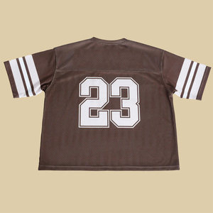 Camiseta Deportiva Corta de Fútbol, Estilo Boxy, Tejido de Poliéster Transpirable, Antibacteriana, para Fanáticos del Fútbol y Béisbol - Product Image 5