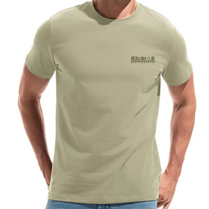 T-shirt en tricot pour homme de haute qualité, 100% coton, coupe décontractée, séchage rapide et respirant pour un confort durable - Product Image 1
