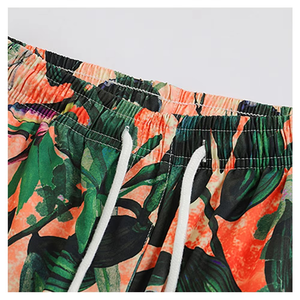 กางเกงขาสั้นลำลองพิมพ์ลายสำหรับผู้ชายรุ่นใหม่ ผลิตจากโพลีเอสเตอร์และผ้าฝ้าย เหมาะสำหรับฤดูร้อน รับผลิตแบบ OEM ODM ขายส่งจากโรงงาน - Product Image 3