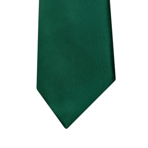 เนคไทผ้าซาตินไมโครไฟเบอร์ทอแบบแจ็คการ์ดสีพื้นเรียบสำหรับผู้ชาย ปรับแต่งได้  ผ้าโพลีเอสเตอร์  ขนาดยาวพิเศษ สีพื้น - Product Image 4