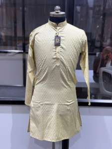 Kurta Hecha a Mano por Proveedor Indio, Perfecta para Ceremonias Religiosas o Festivales y Uso Diario, Disponible al Mejor Precio - Product Image 5