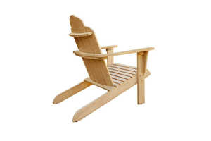เก้าอี้สวนไม้สนคลาสสิกขาเรียวสไตล์อดิรอนแด็ค - Product Image 2