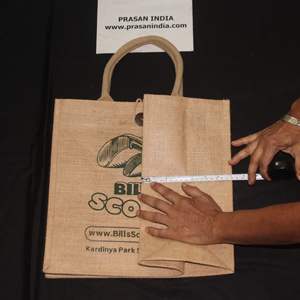 Bolsa de Compras de Yute para Supermercado con Cierre de Hombro y Asa de Algodón, Puede Contener hasta 15 Libras, Artículos Diarios para Uso en Fiestas - Product Image 4