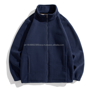 Sudaderas con Capucha y Cremallera para Hombre, con Logotipo Personalizado, Forro Polar Cálido, 100% Algodón, Gruesas, Transpirables, Otoño Invierno, Muestra al por Mayor, Impresión en Espuma, Lavadas - Product Image 1