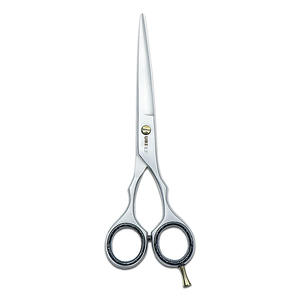 Ciseaux de coiffure pour droitiers de 6,5 pouces |   Lame tranchante en acier à haute teneur en carbone, manche moyen, usage professionnel en salon, UBI - Product Image 3