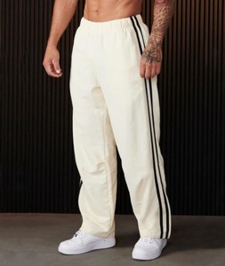 Nouveau pantalon de sport décontracté en coton coupe droite pour homme – Idéal pour la gym, le fitness, le jogging, la course en extérieur, la randonnée – Personnalisable – Tailles plus - Product Image 2