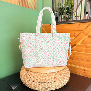 Factory Low MOQ Custom Popular <b>Large</b> Capacity Waterproof Ladies Hand <b>Bag</b> Quilting Seam Handbag Women's Tote <b>Bag</b> - Product Image 5