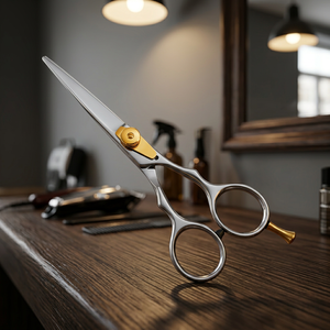 Tijeras Profesionales para Cortar el Cabello, Tijeras de Peluquería Afiladas para Salón y Barbería - Product Image 4