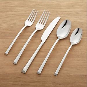Modern Gold Flatware <b>Set</b> Heavy Duty Stainless Steel Cutlery <b>Set</b> 24pcs Restaurant Hotel Silverware <b>Set</b> Eco-Friendly Kitchenware - Product Image 5