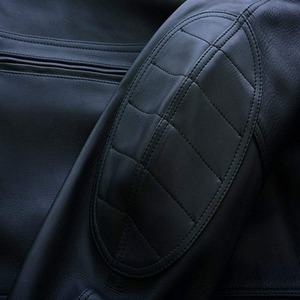 Vestes décontractées pour hommes en cuir véritable, coupe ajustée, design personnalisé, imperméables, coupe-vent, respirantes, avec logo frontal – Meilleures ventes du printemps - Product Image 6