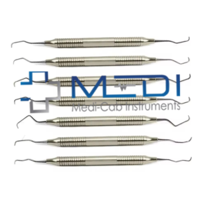 Ensemble de sondes d'exploration dentaire de haute précision, double extrémité, en acier inoxydable, par Medicab Surgical Instruments - Product Image 3