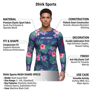Camiseta Deportiva de Manga Corta para Hombre JX Custom, de Secado Rápido, Compresión, para Fitness, Culturismo, Transpirable - Product Image 3
