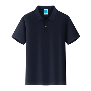 Camiseta de Algodón Azul Marino al por Mayor, Camiseta Polo Personalizada para Hombre, Camiseta Polo Deportiva con Logotipo Bordado, Camisetas Polo Bordadas Personalizadas - Product Image 6