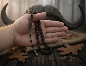 Tasbih de Cuerno de Buey Natural, Misbaha, Cuentas de Oración Personalizadas al por Mayor - Product Image 4