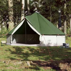 Tente familiale verte imperméable pour 12 personnes pour les aventures en camping - Product Image 3
